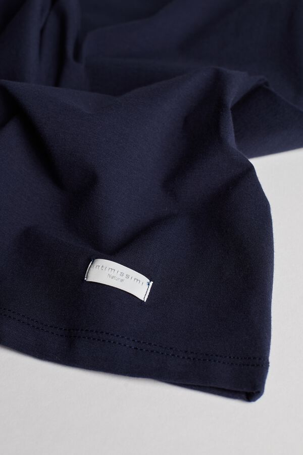 Blusa de algodão com alças finas