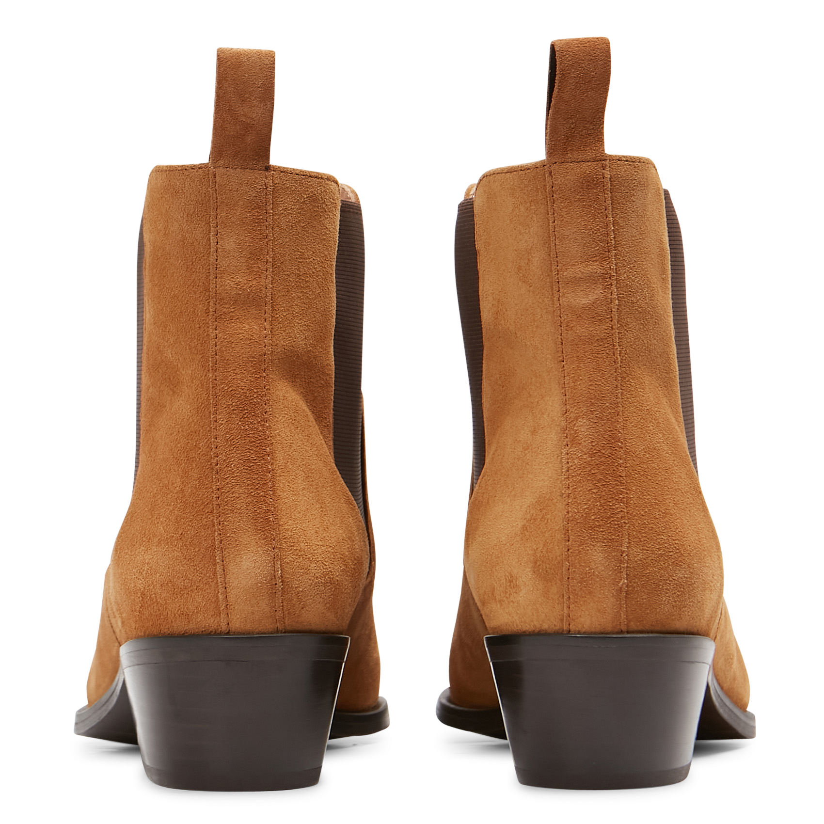 KIM 40 - Boots en cuir velours | Marron