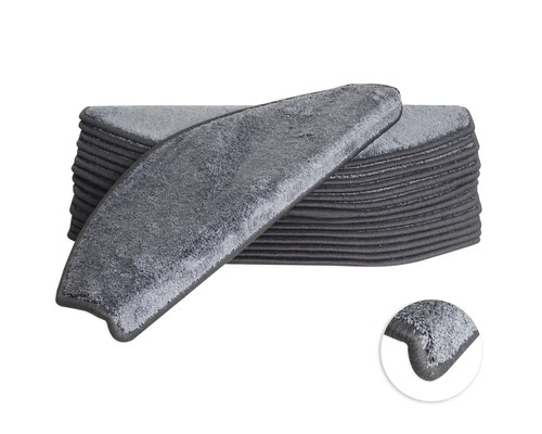 Traptredeset Sweet antraciet 28x65 cm 15-delig