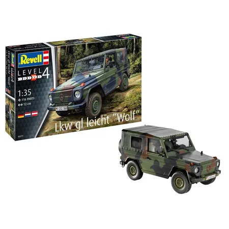 Revell Lkw gl leicht Wolf 1:35