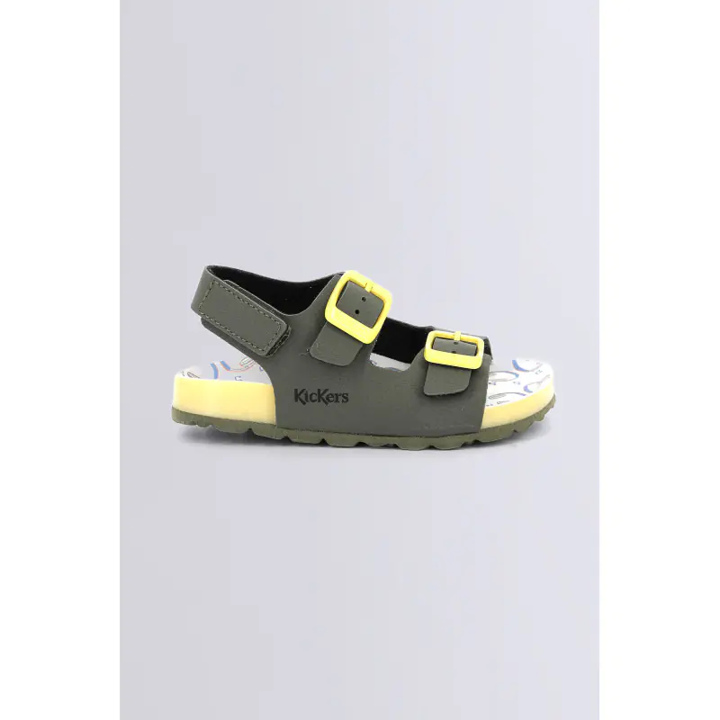 Sunyva Kaki jaune SANDALES Synthétique Garçon