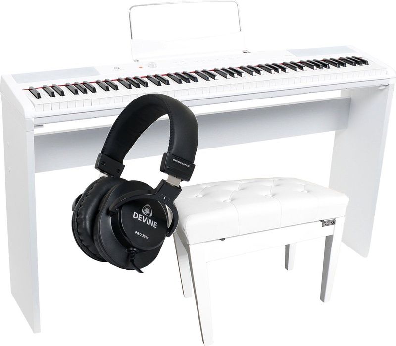 Fazley - FSP-200-W - Digitale Piano - Wit