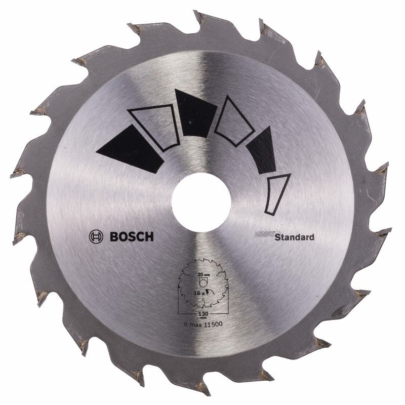 Bosch 2609256802 CIRKELZBL BASIC 130X22X20/16,T18
