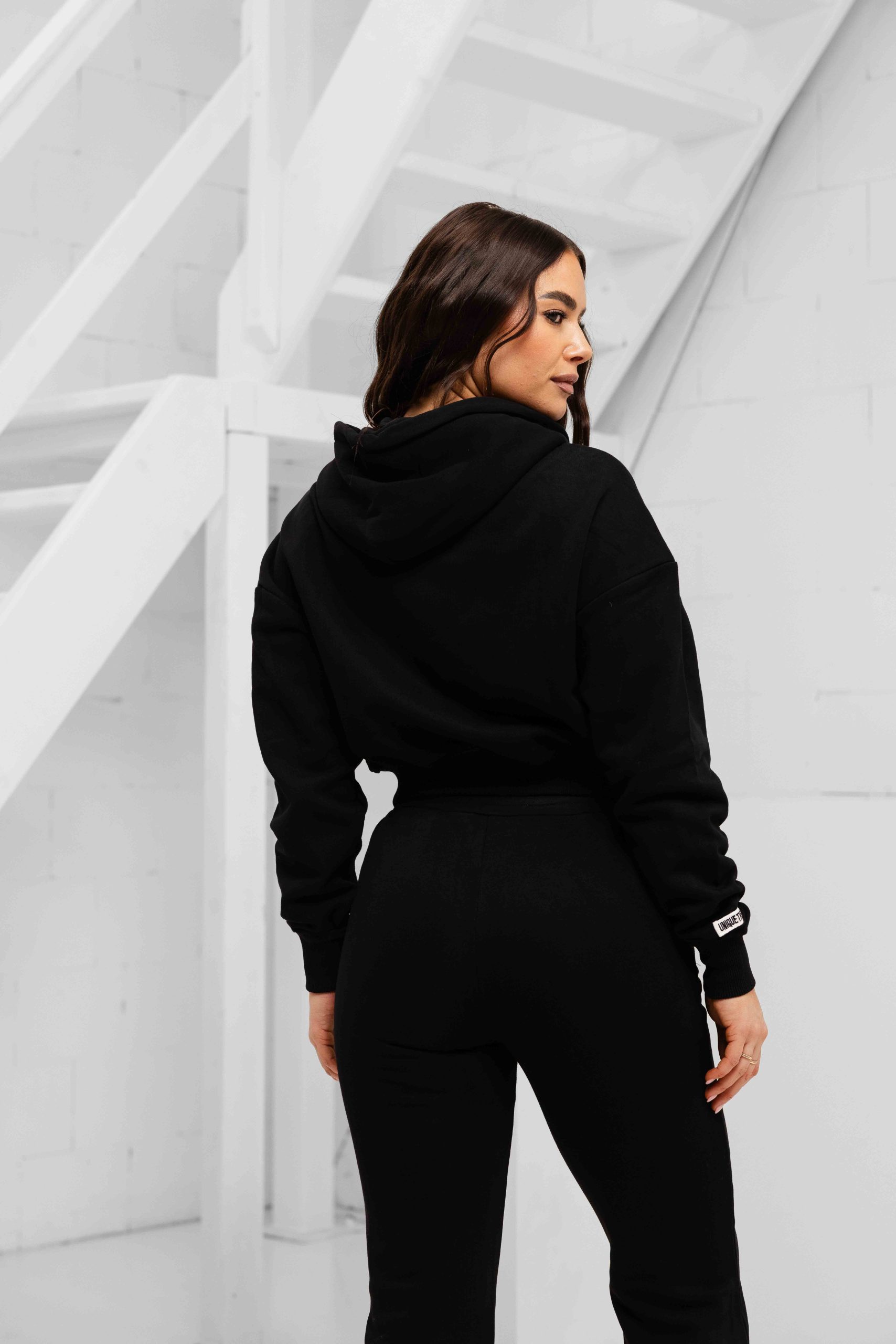 Unique The Label Molly Trainingspak Dames Zwart