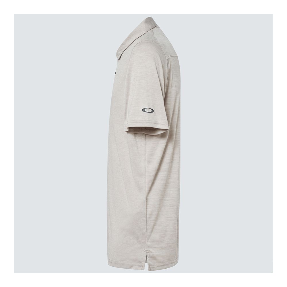 Oakley AERO HYDROLIX - Polo Homme arctic white hthr