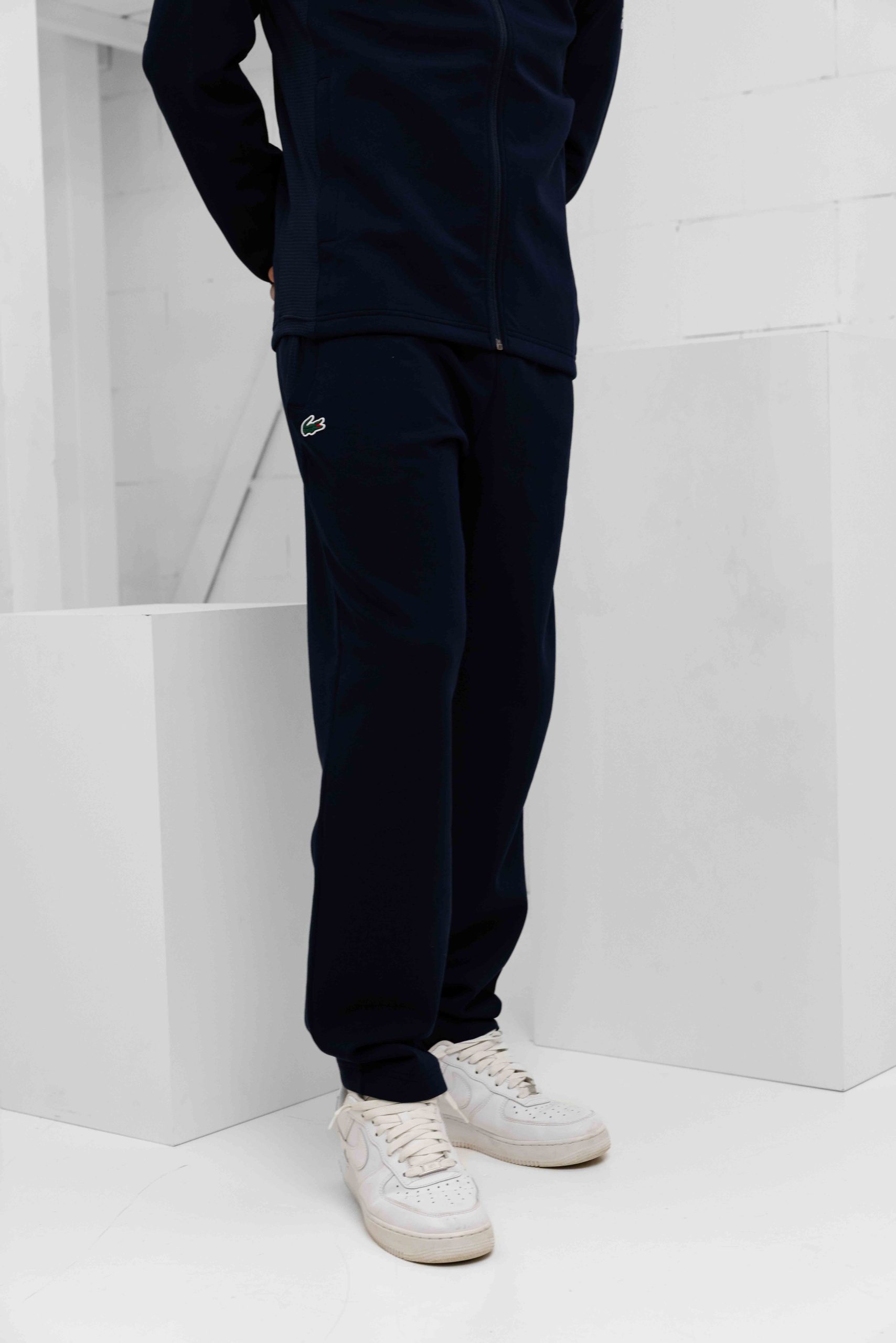 Lacoste Tennis x Novak Djokovic Trainingspak Heren Donkerblauw