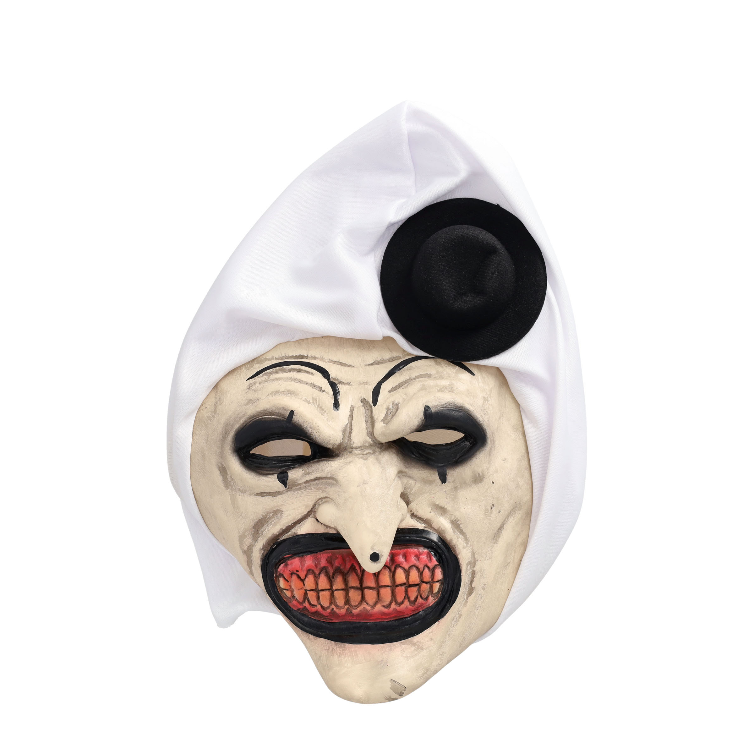 Latex Grusel Maske Fasnacht Gesichtsmaske Kostüm Zubehör Motto Party Accessoire Halloween Foto Requisite - Dämonen Clown