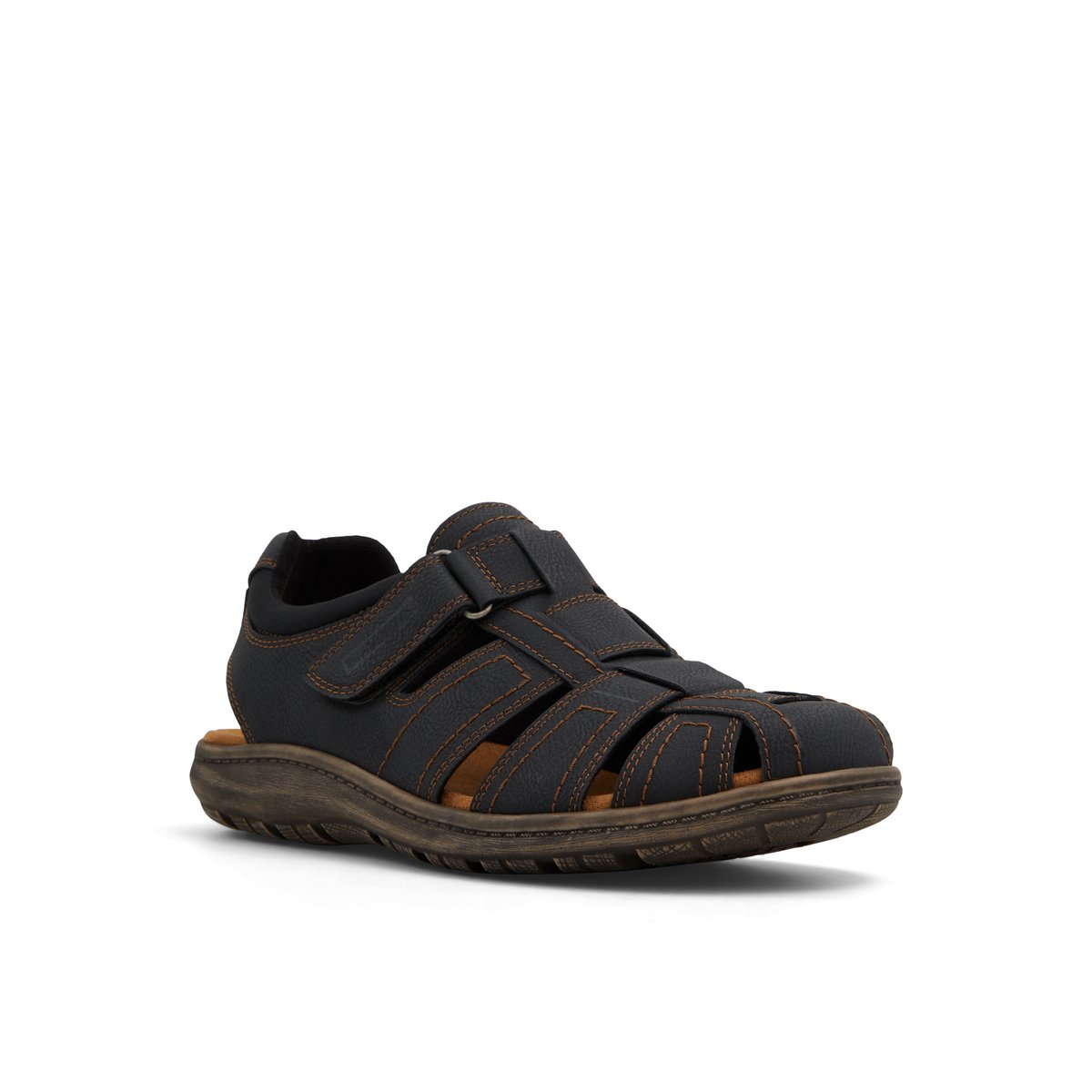 WEEKENDERS-Sevirakoth-Sandales de pêcheur - Talon plat - Noir