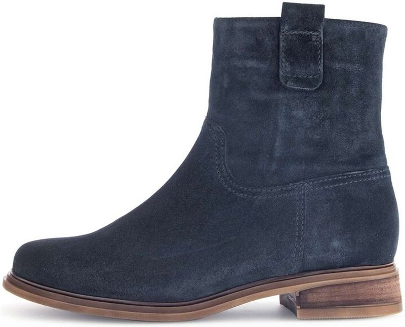 Gabor - 2.790 - Enkellaarsjes - Blauw - Suède