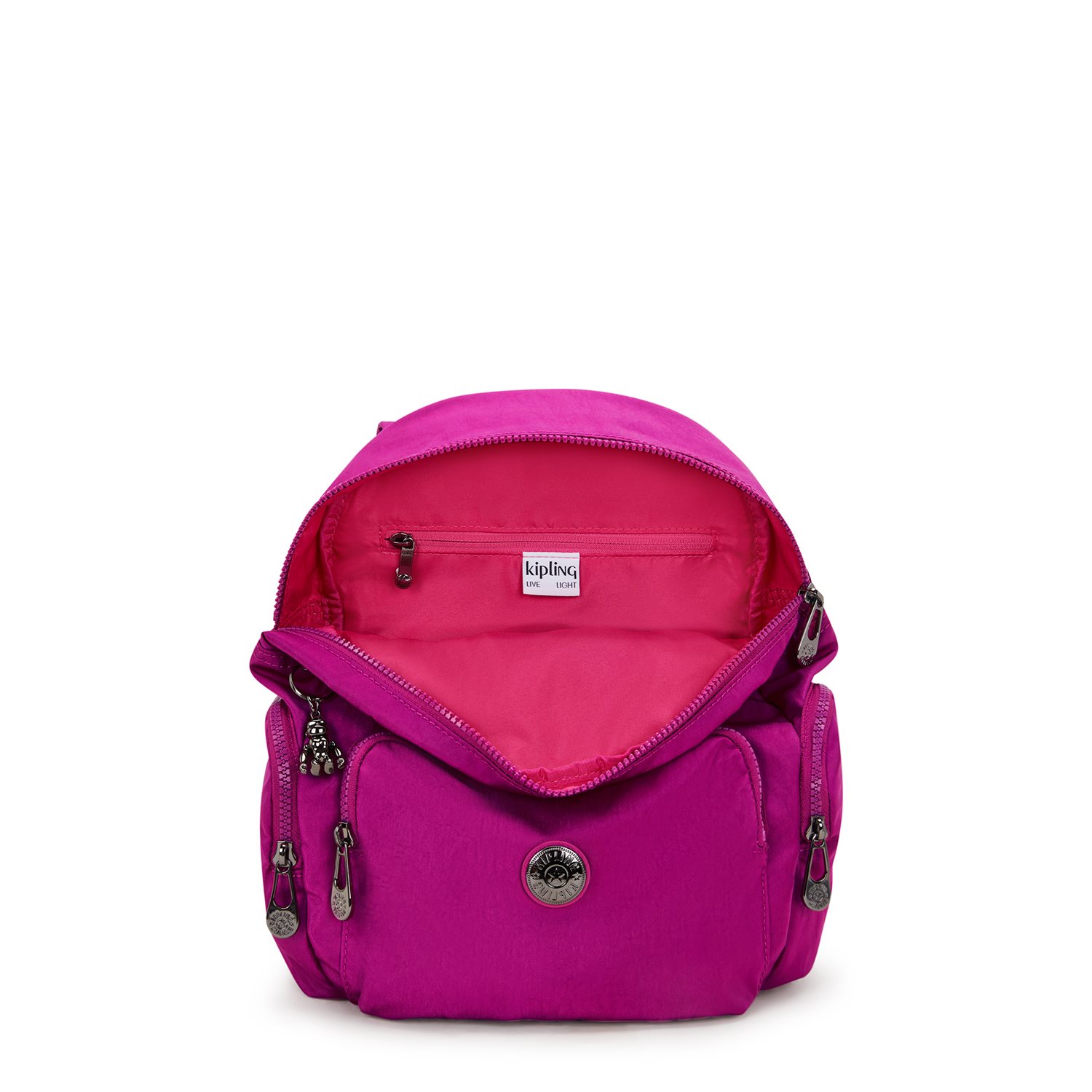 Kipling City Zip S fuchsia night