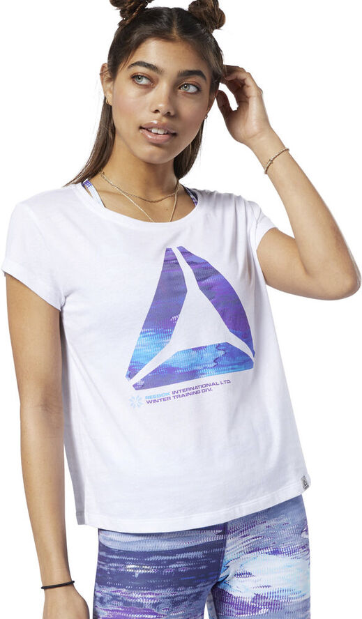Reebok One Series Winter Easy T-shirt Hvid