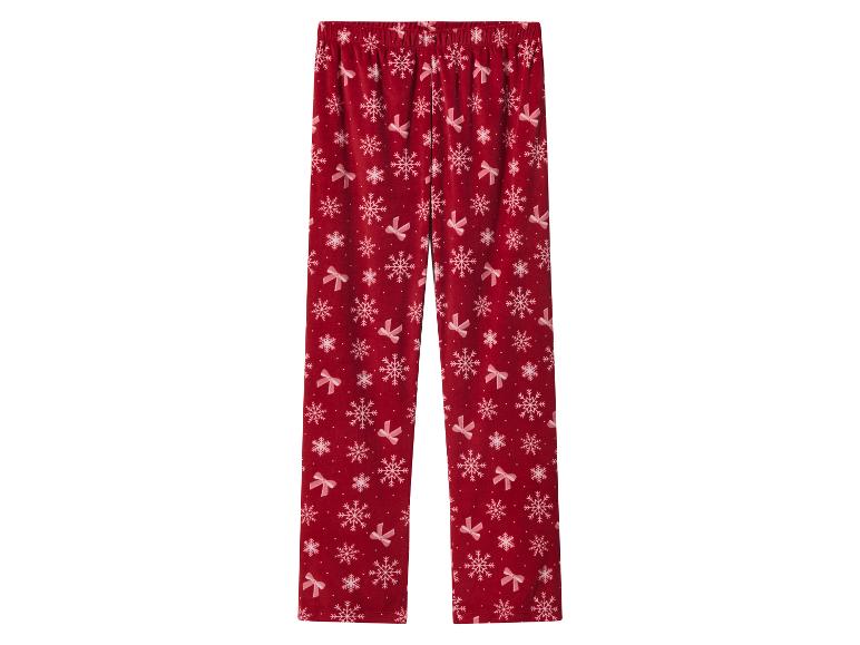 Velours kinder kerstpyjama