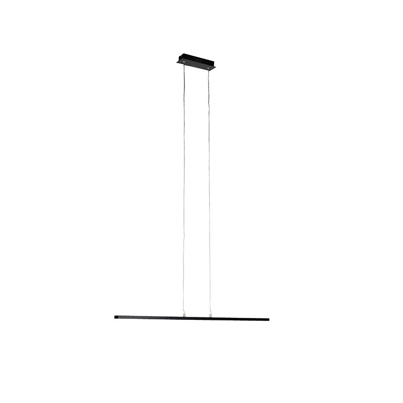 Moderne hanglamp zwart 90 cm incl. LED - Banda