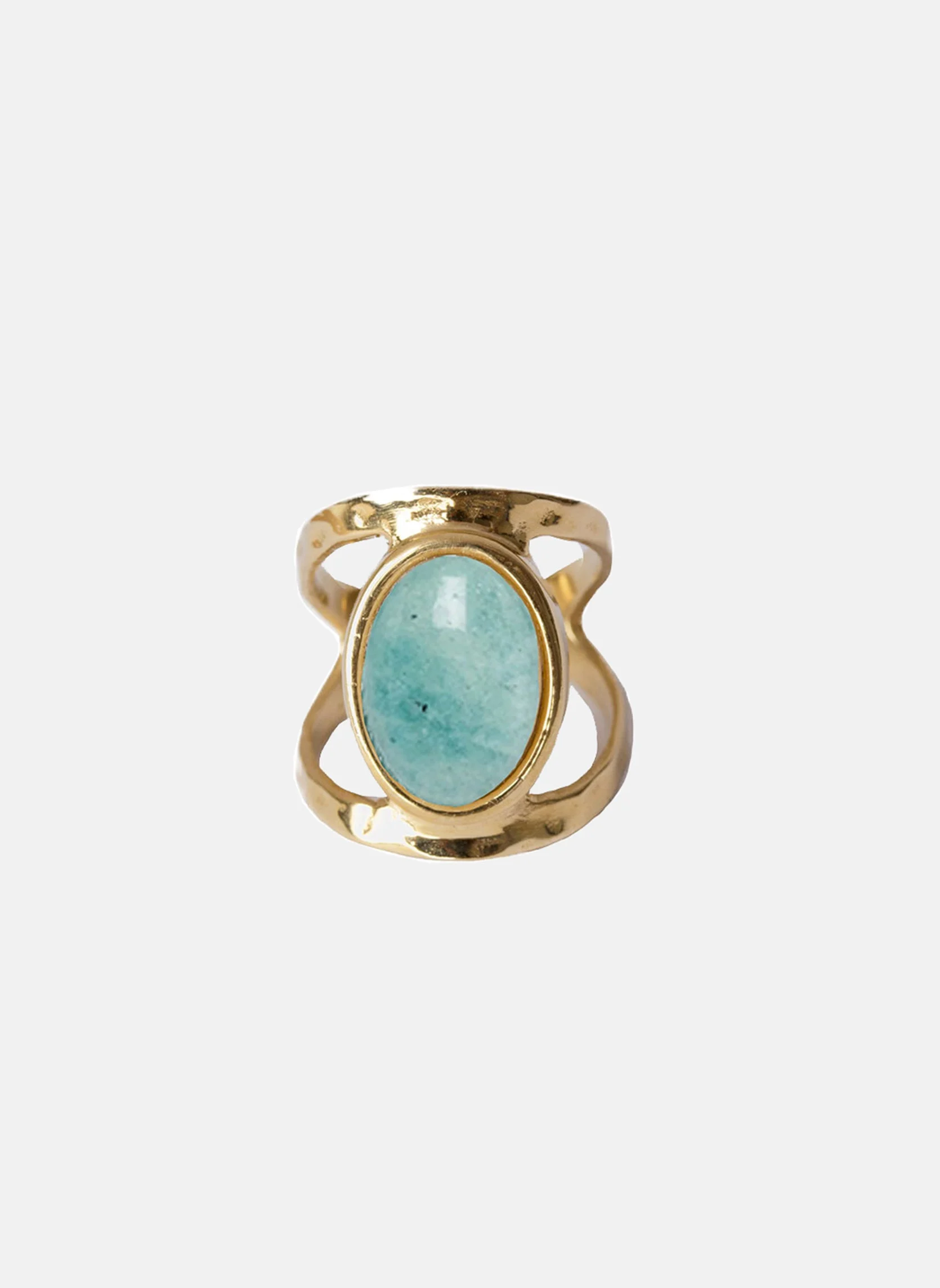 PEACE - Bague large peace | Bleu