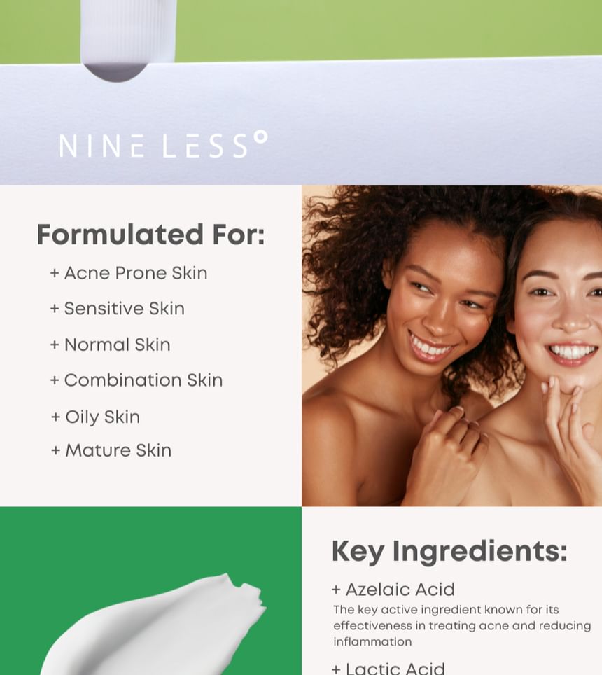 NINELESS - A-Control Azelaïnezuurcrème