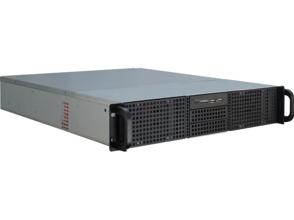 Inter-Tech IPC 2U-20255 - Rack-monterbar - 2U - fuld AT - ingen strømforsyning (EPS2U) - USB
