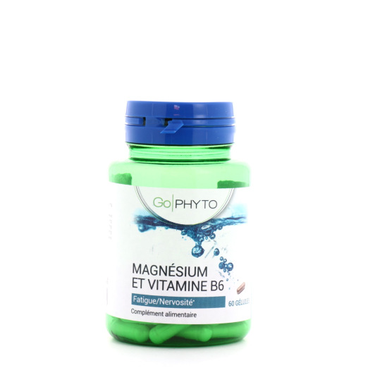 Go Phyto Magnésium et Vitamine B6 Fatigue Nervosité