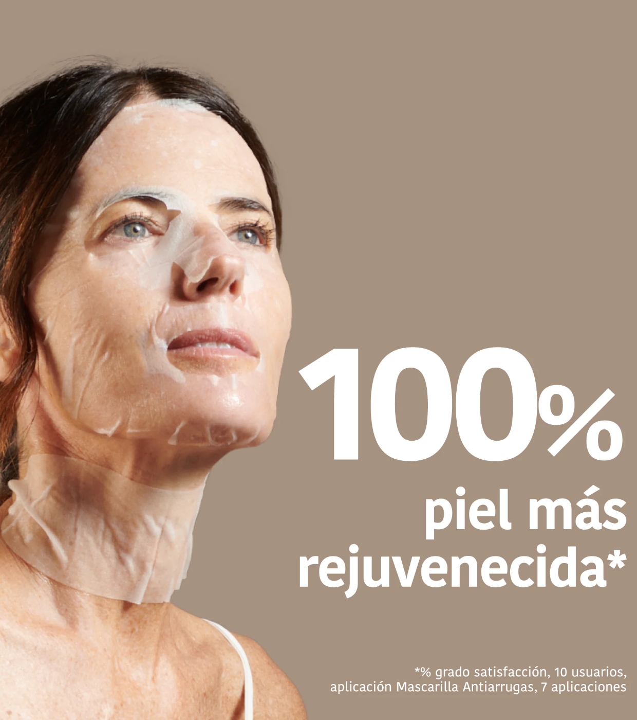 Iroha Nature - Máscara Antirrugas e Antienvelhecimento para Rosto e Pescoço - Colágeno + Ácido Hialurônico