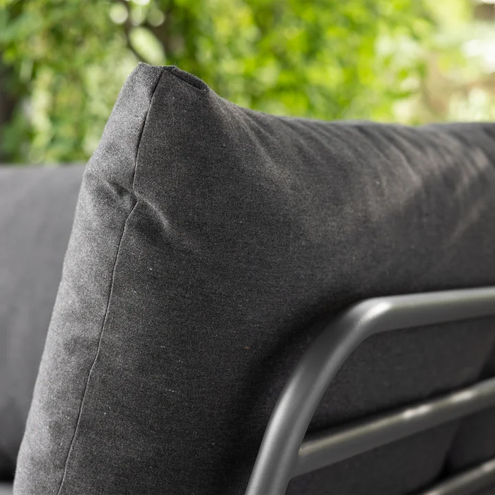 HOUE - Level 2 Loungeset 7, inkl. Beistelltisch, dark grey / ash