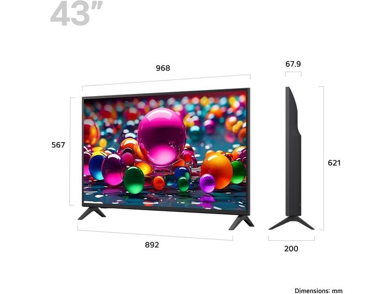 LG TV 43UA75006LA 43