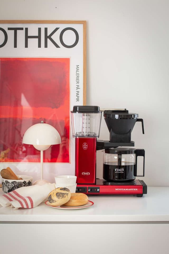 Moccamaster Optio kaffemaskine 53616 (metallisk rød)