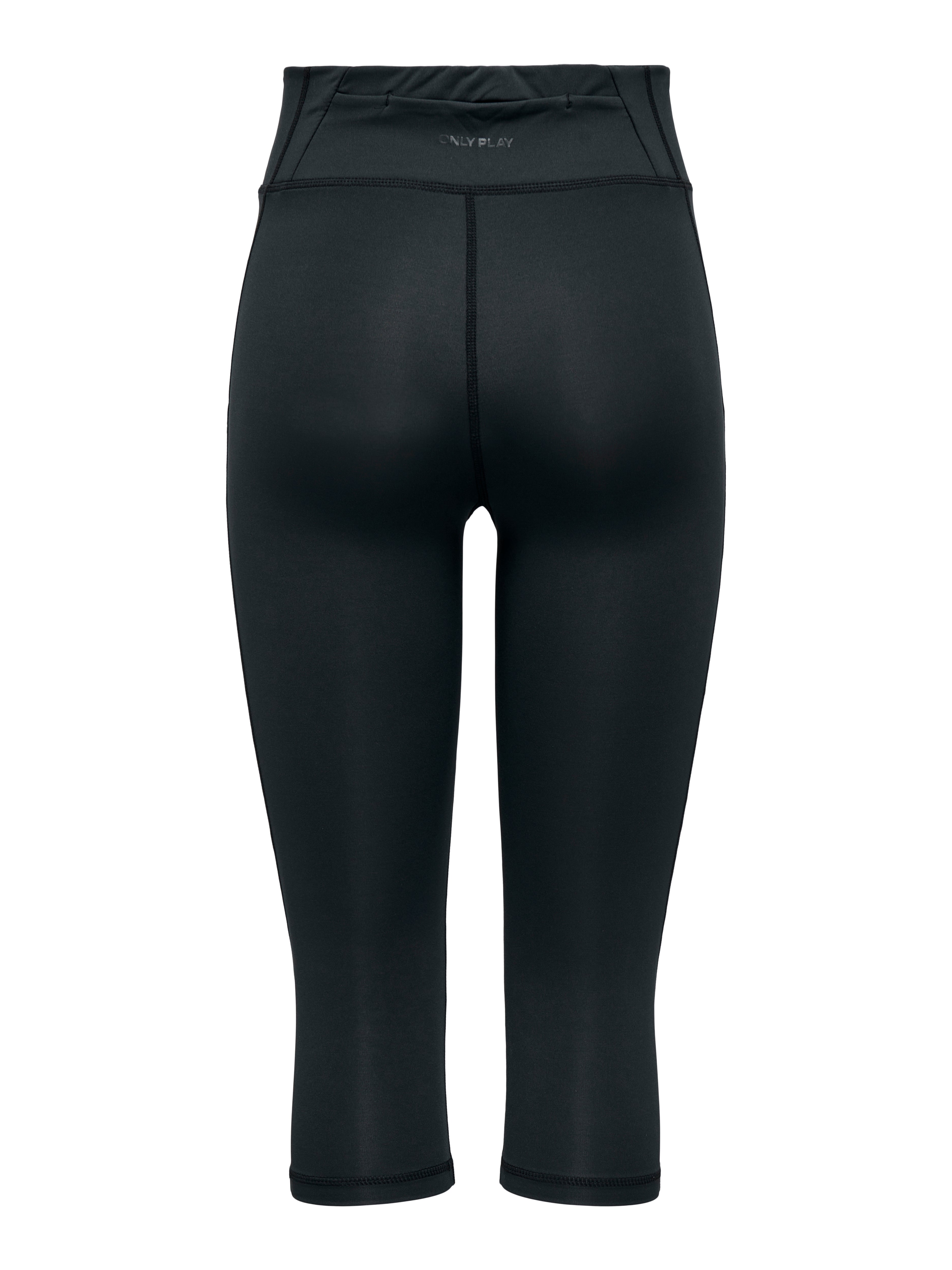 ONPOPAL Hohe Taille Enger Schnitt Sportleggings Black