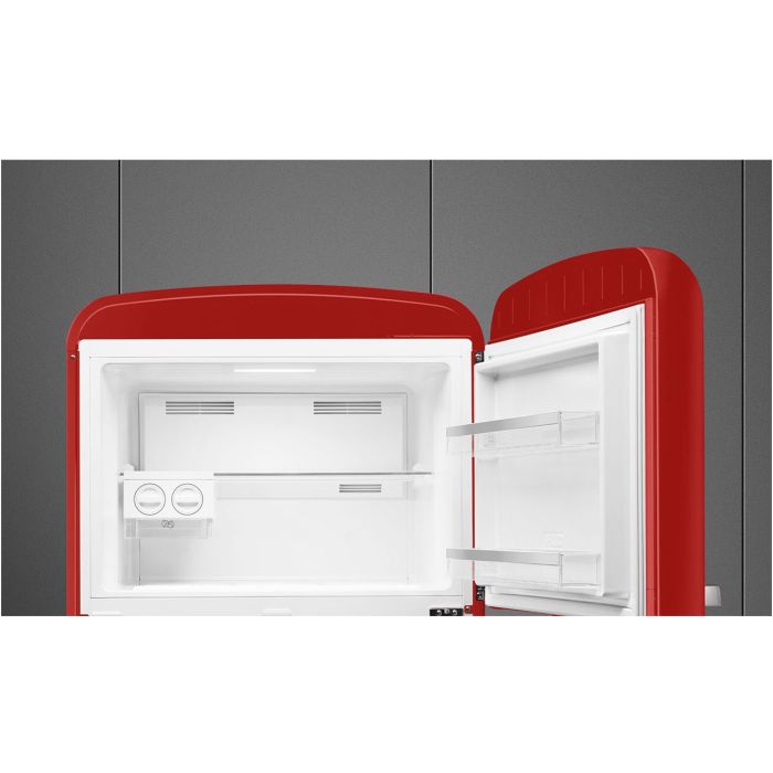 SMEG Kühl-Gefrierkombination 50's Retro Style FAB50RRD5 Rot