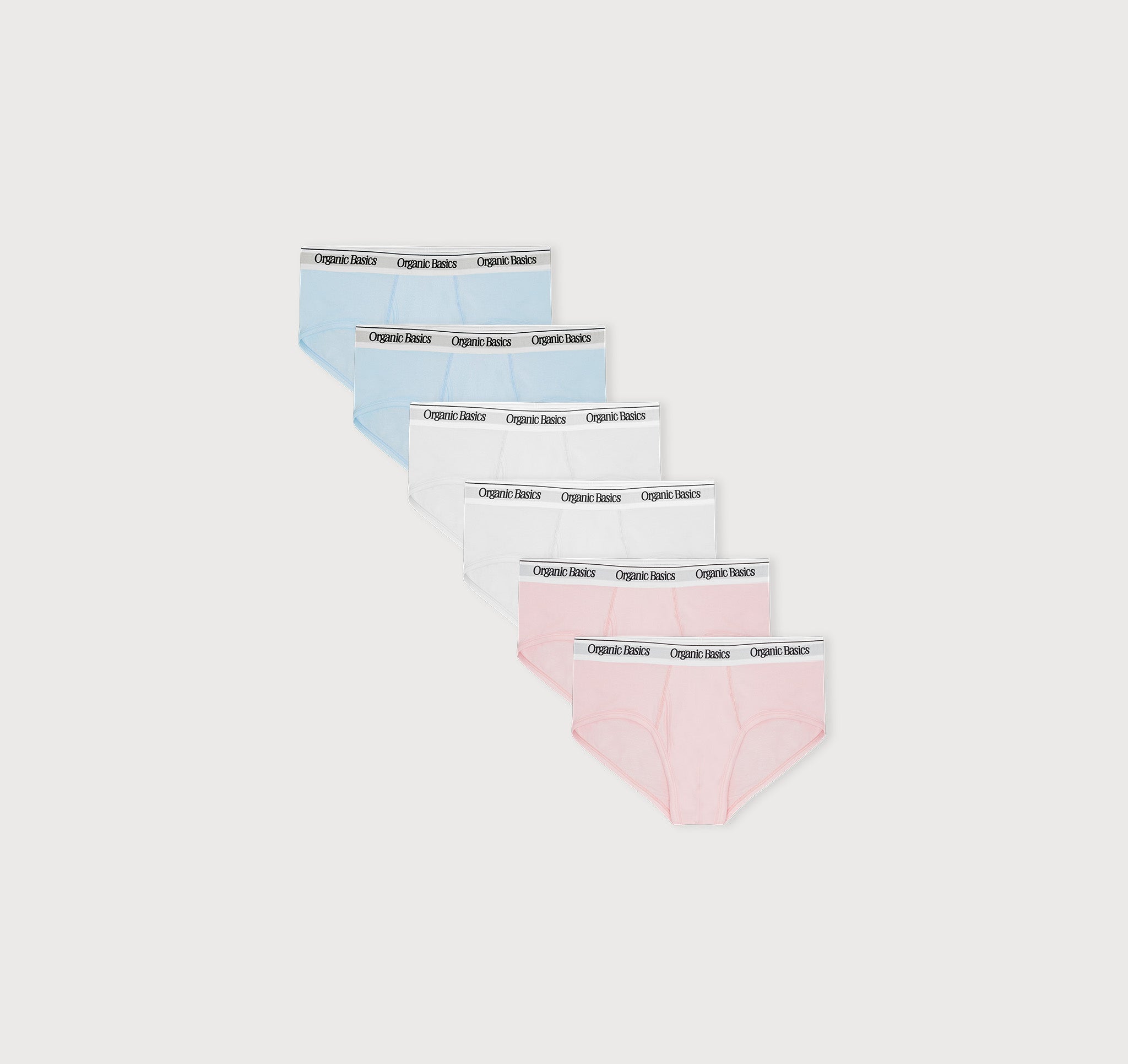 ORGANIC COTTON<br>Easy Briefs 6-Pack