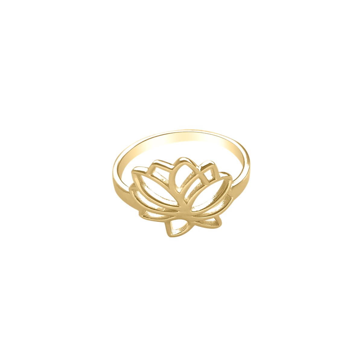 Bague plaquée or