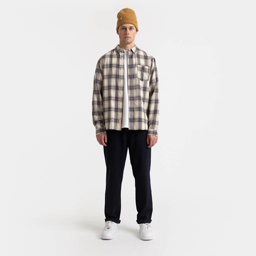 Revolution Regular Skjorte, Offwhite, S