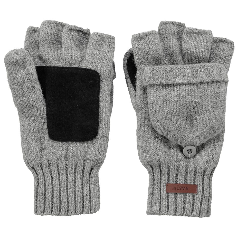 Barts Haakon Handschuhe Damen heather grey