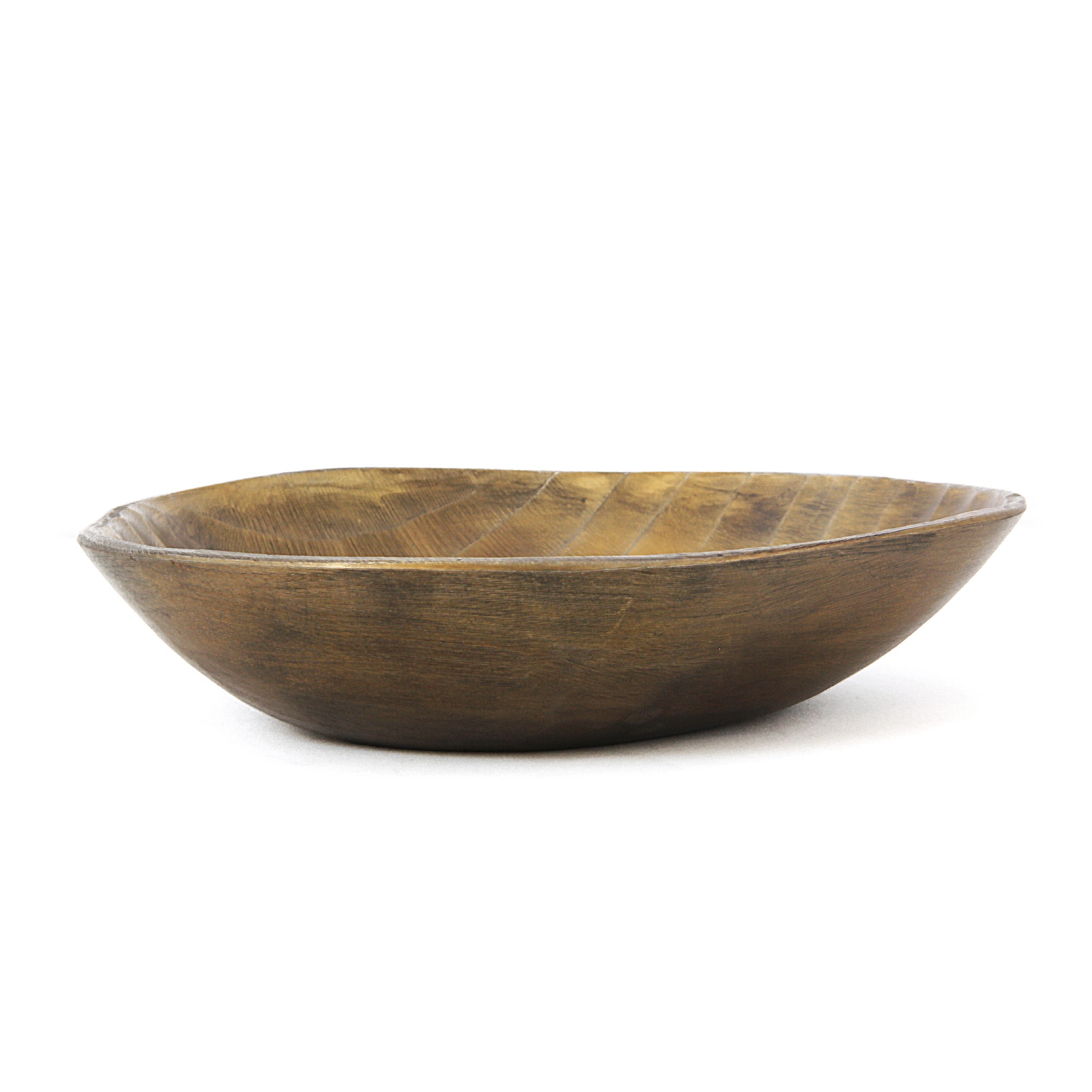 Schale 'Malfa', messing, T 26 cm, B 28 cm, H 6 cm von fischer's lagerhaus