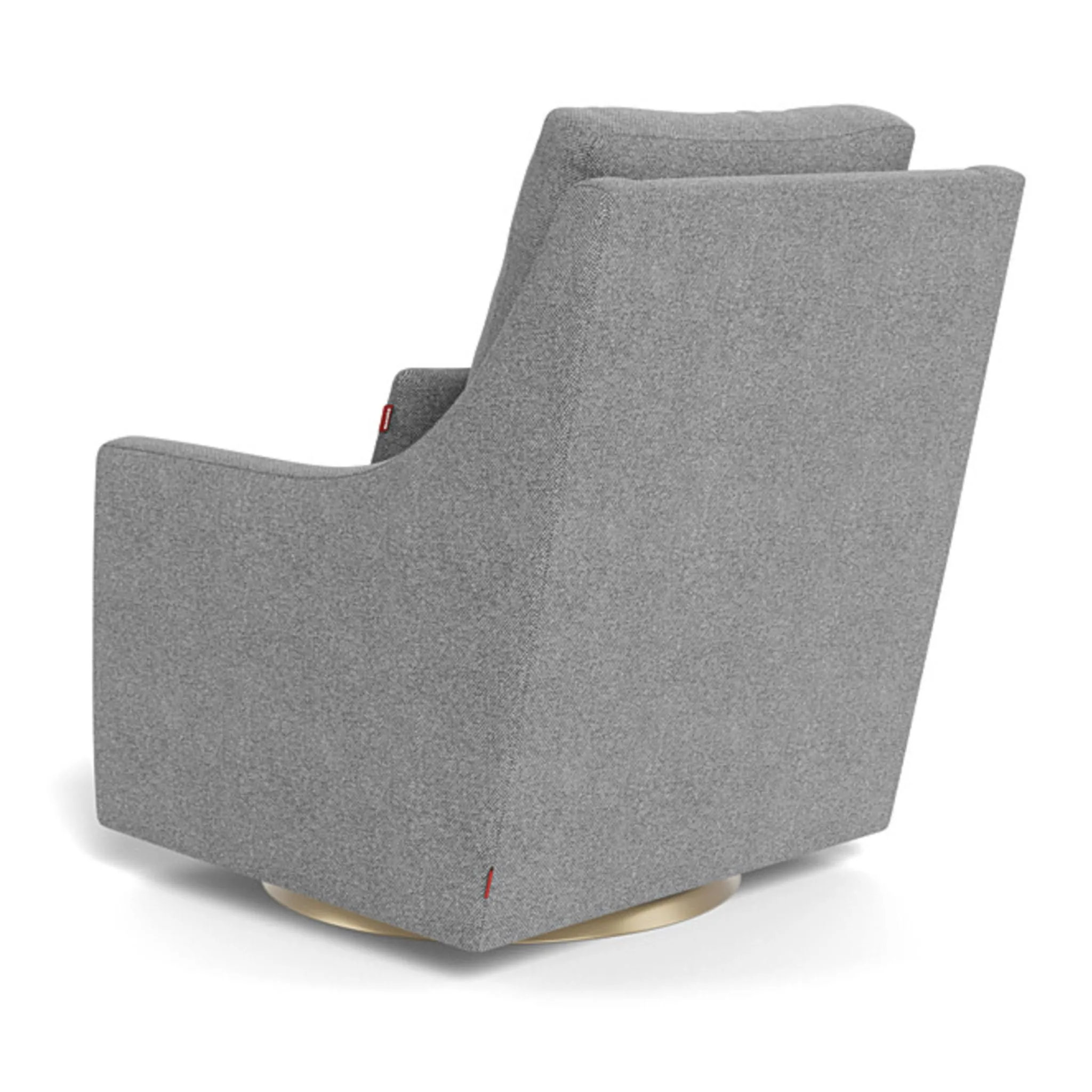 Monte Fauteuil Berçant et Pivotant Vera - Pepper Gris  Or