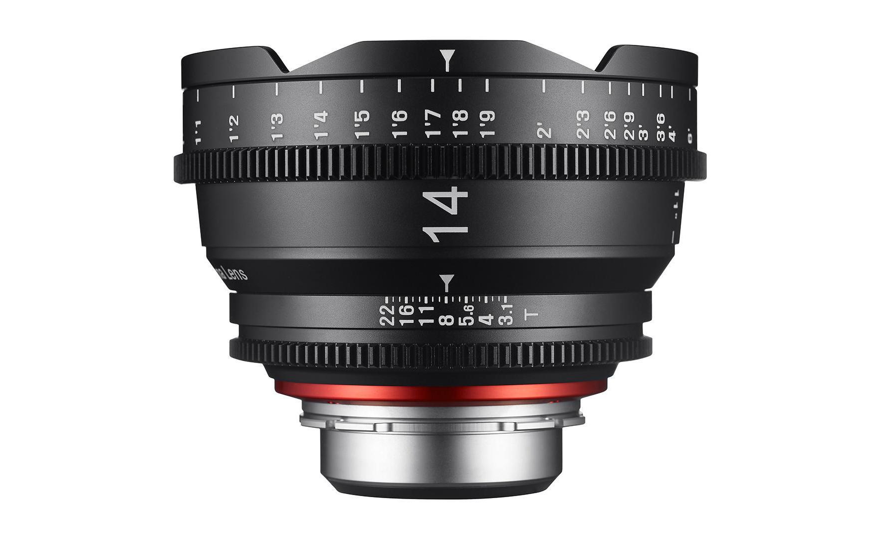 Festbrennweite XEEN 14mm T/3.1 FF Cine – Sony E-Mount<br>XEEN 14mm t/3.1