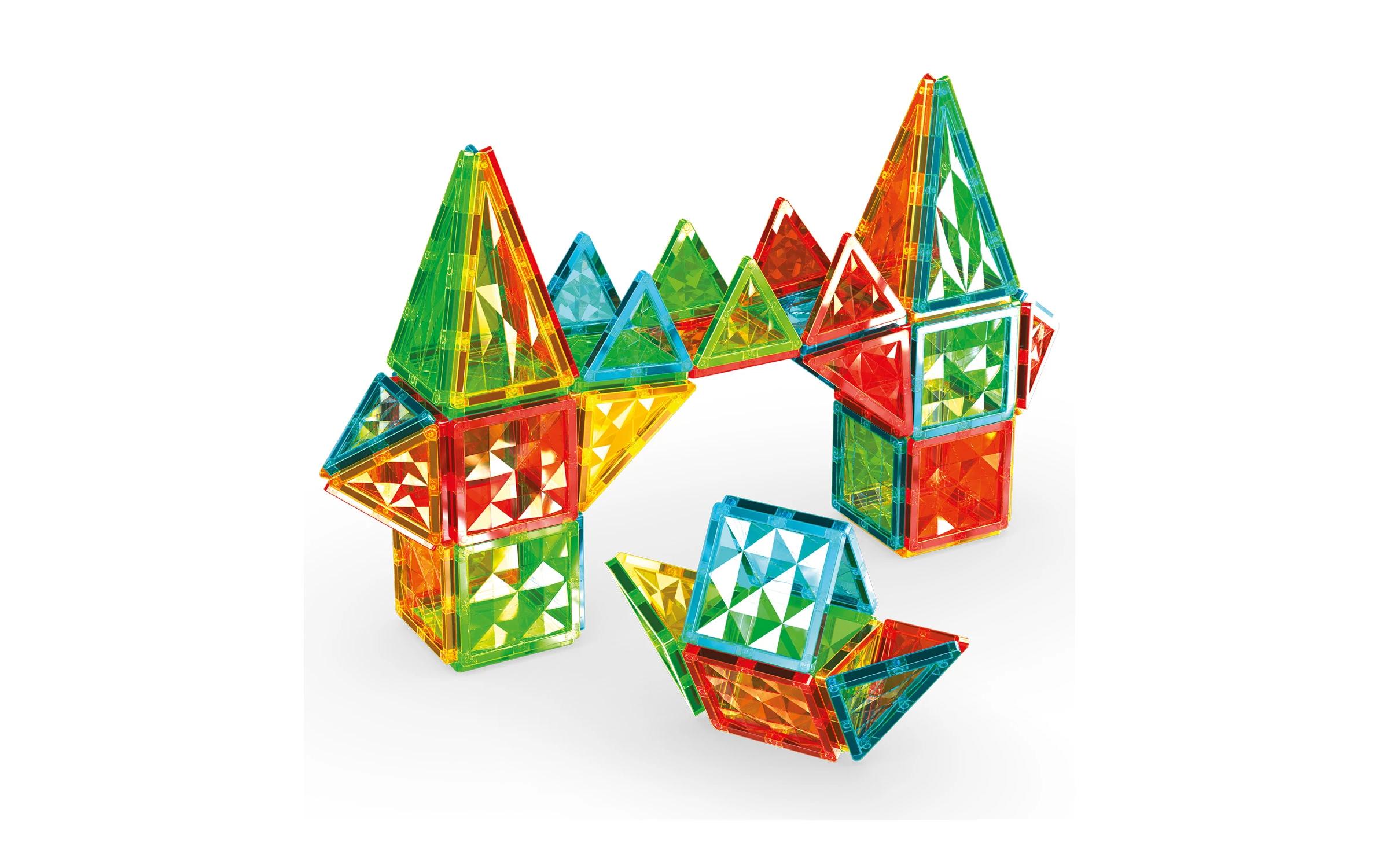 Magnetic Tiles Gems 60 TeileMagnet-Spielzeug