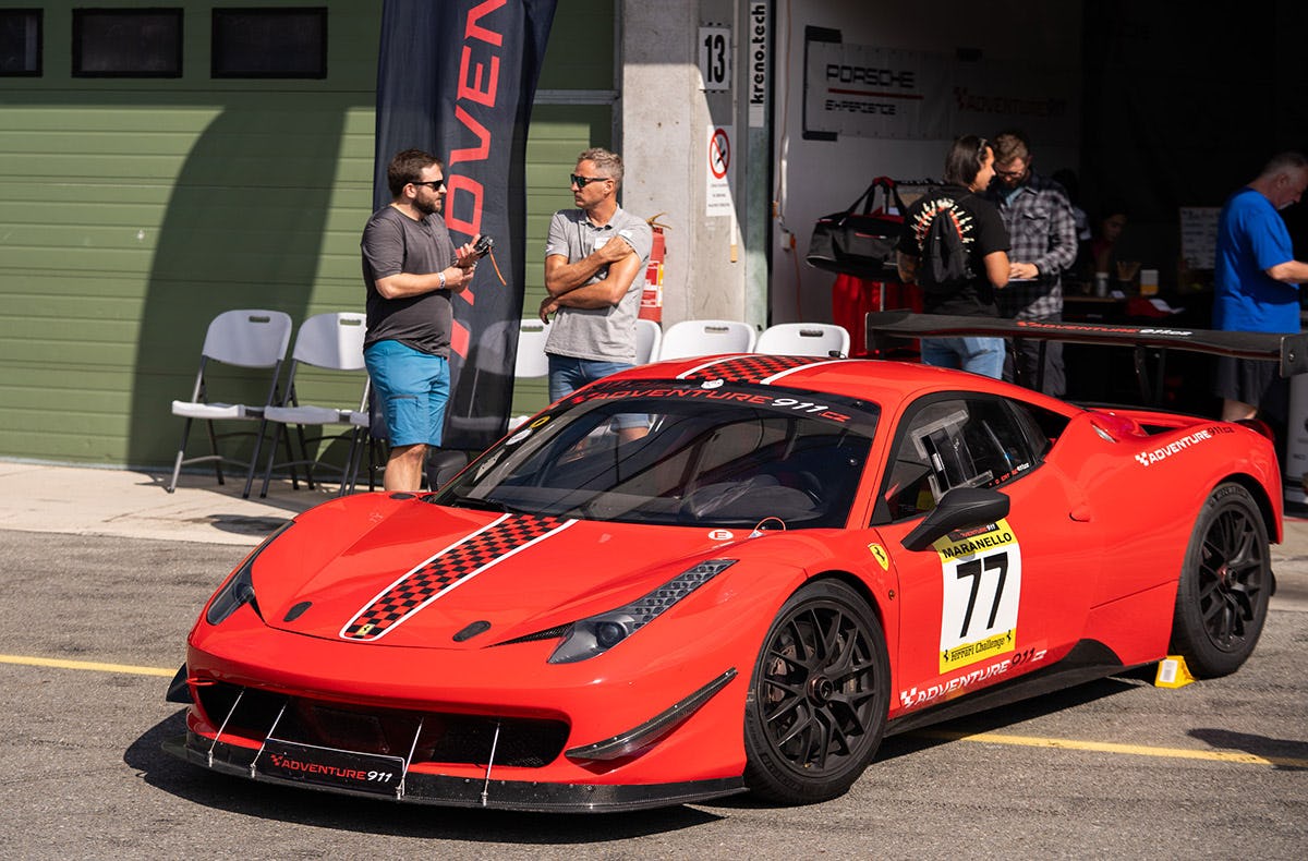Renntaxi Ostrovačice (Ferrari 458)
