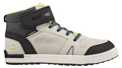 Viking Markus Mid GTX Sneaker, Light Grey/Lime
