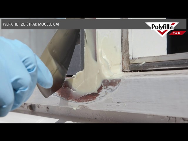 Polyfilla W370 2K Grote Houtreparatie 600 Ml (2 X 300 Ml Kok