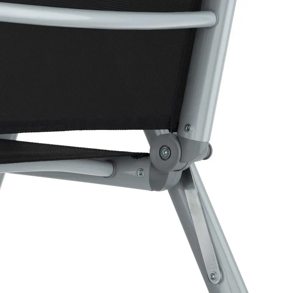 tectake Aluminium tuinset 6 1 - Zilver