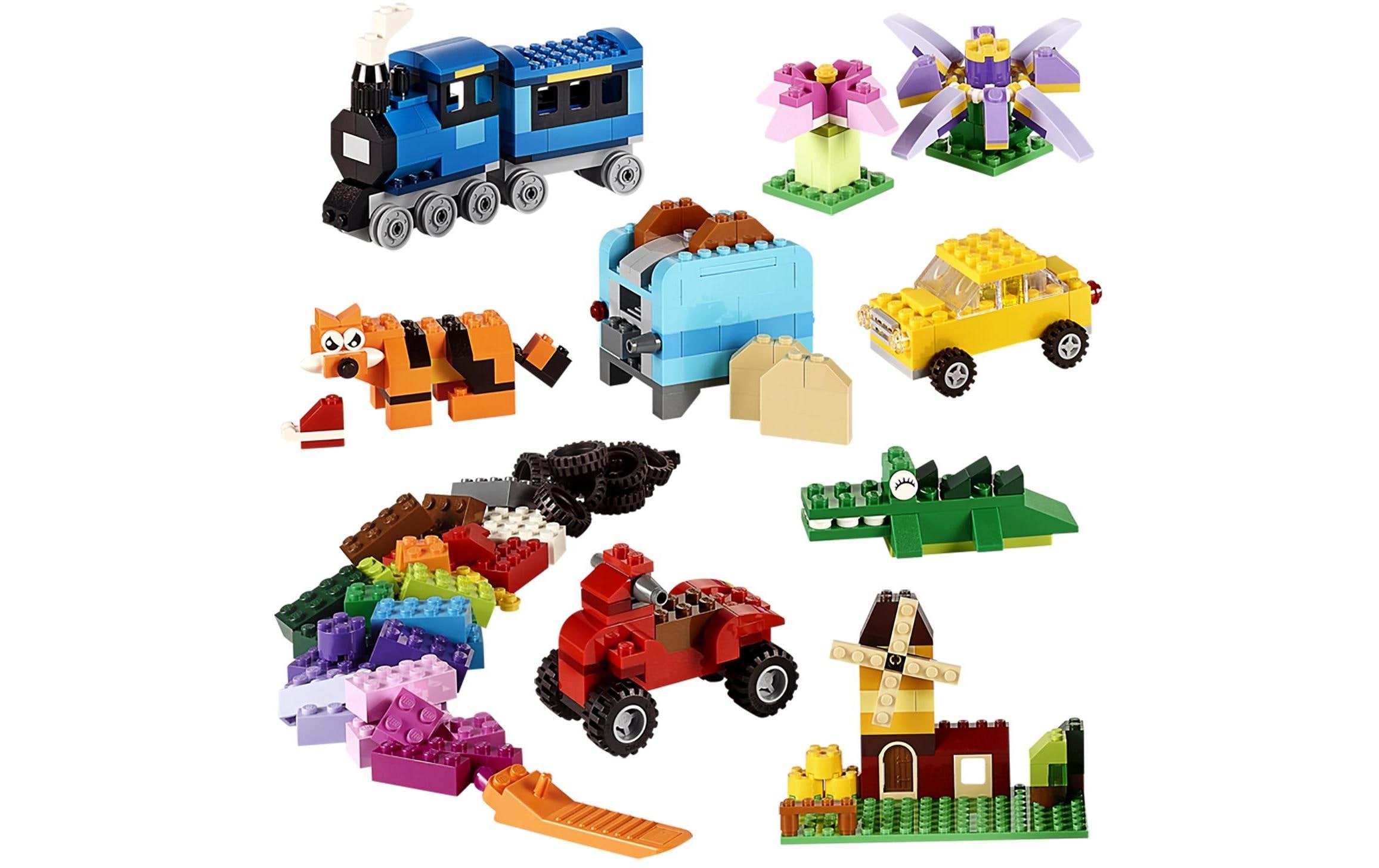 Classic Mittelgrosse Bausteine-Box 10696Set mit 484 Teilen