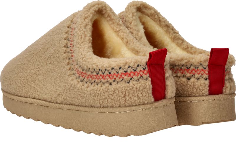 Belizia Dichte pantoffels Beige Dames