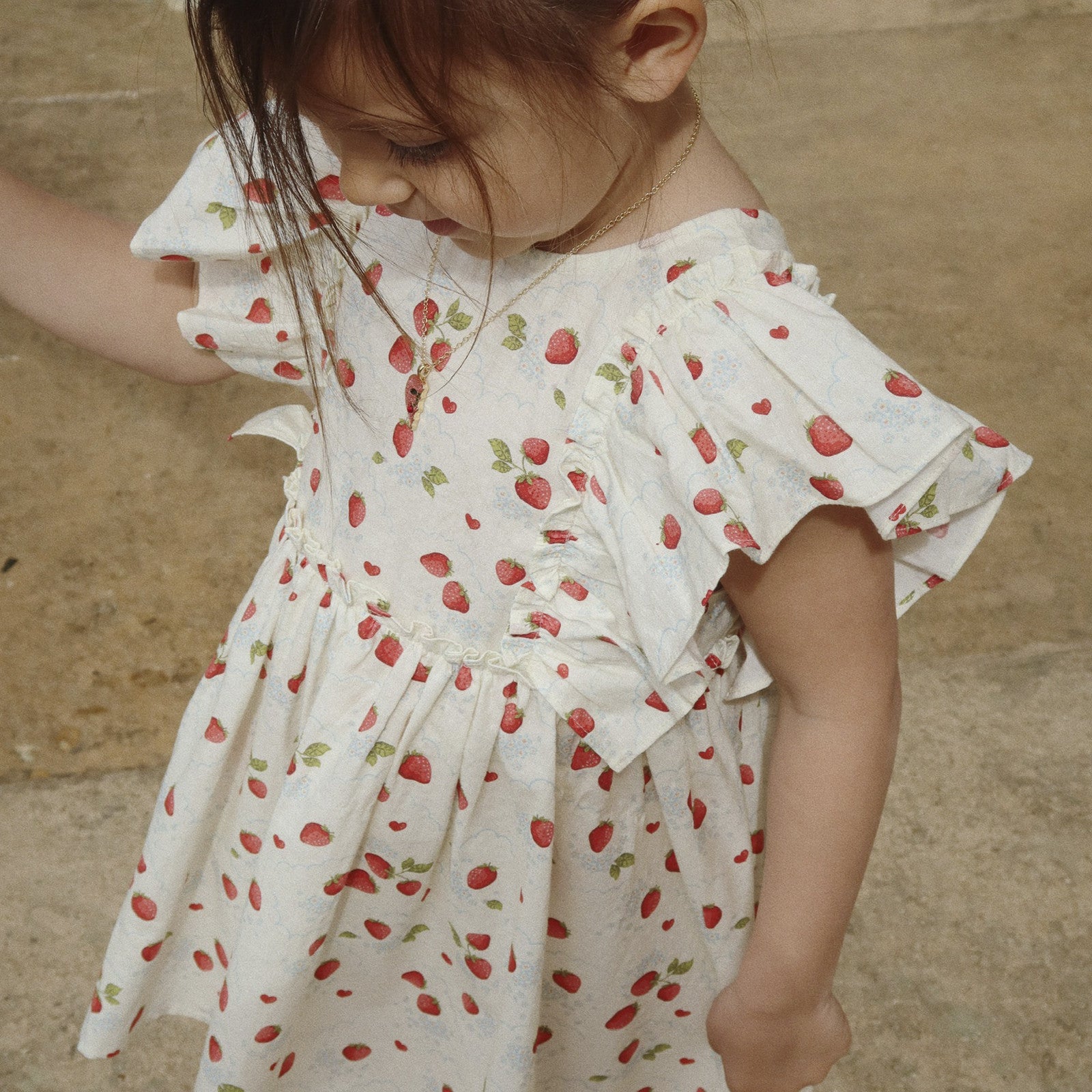 Kleid Evia Bow Marmalade