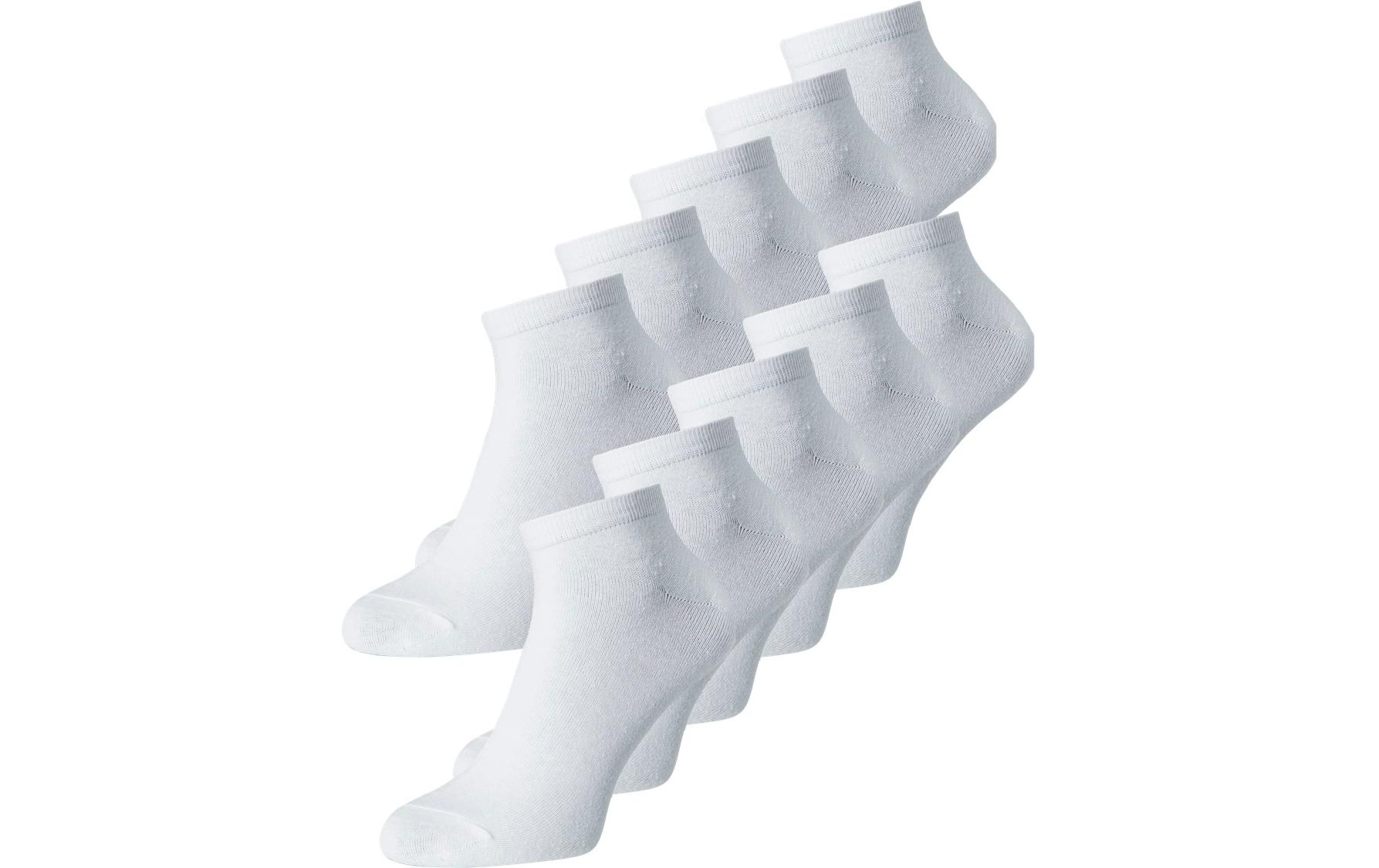 Dongo Socks 10er-Pack, WeissAlltagssocken