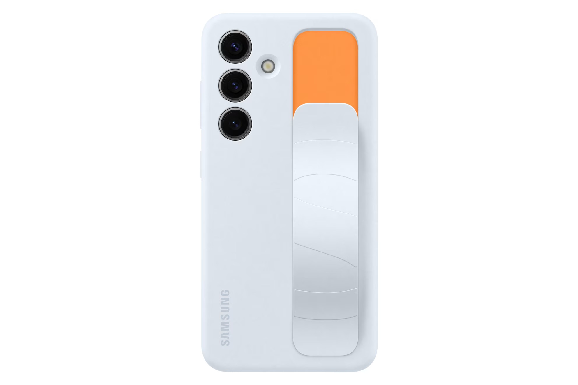 Galaxy S24 Silikon Grip Cover Hülle (EF-GS921CLEGWW) - Light Blue (Blau)