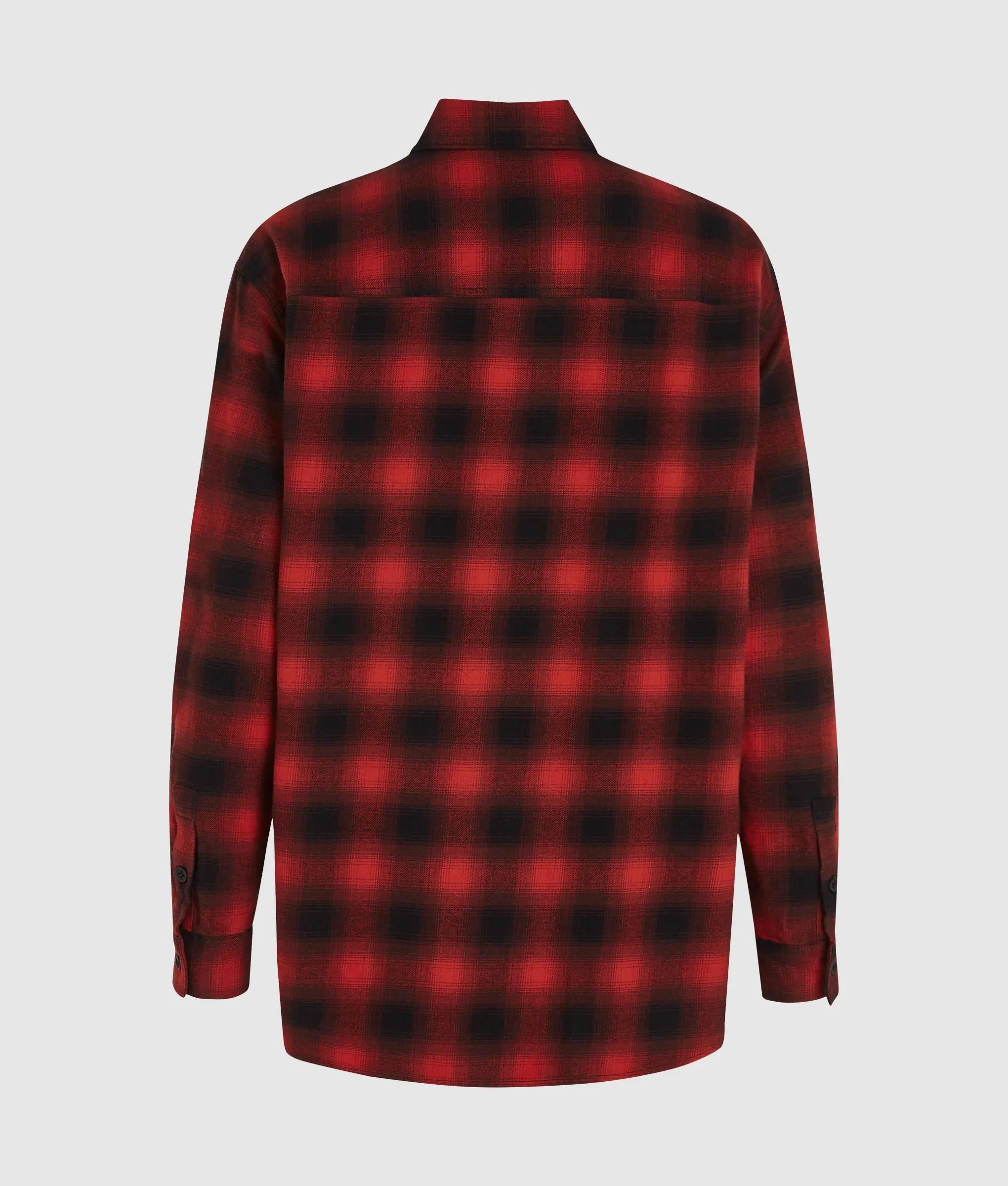 Overshirt met ruitjespatroon in relaxte stijl