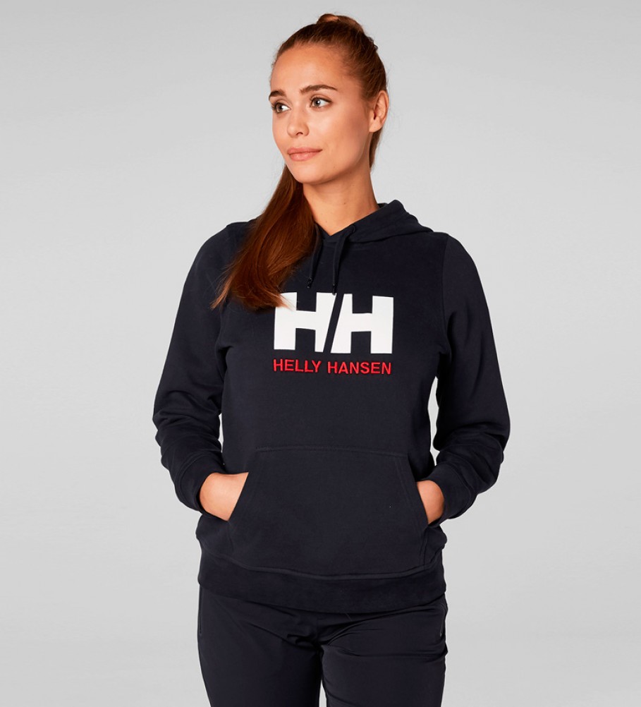 Moletom Helly Hansen com logo azul marinho
