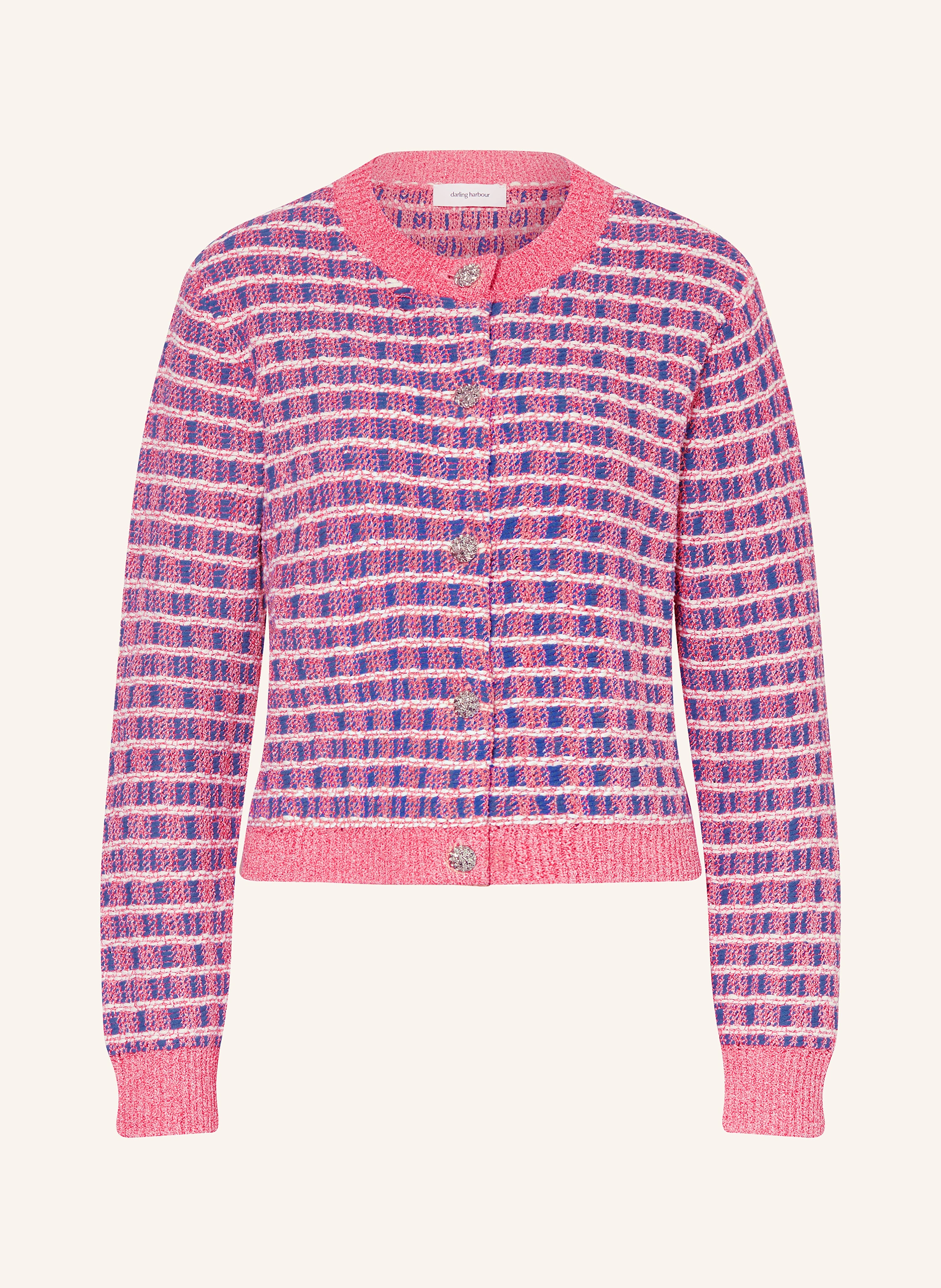 darling harbour Strickjacke mit Glitzergarn