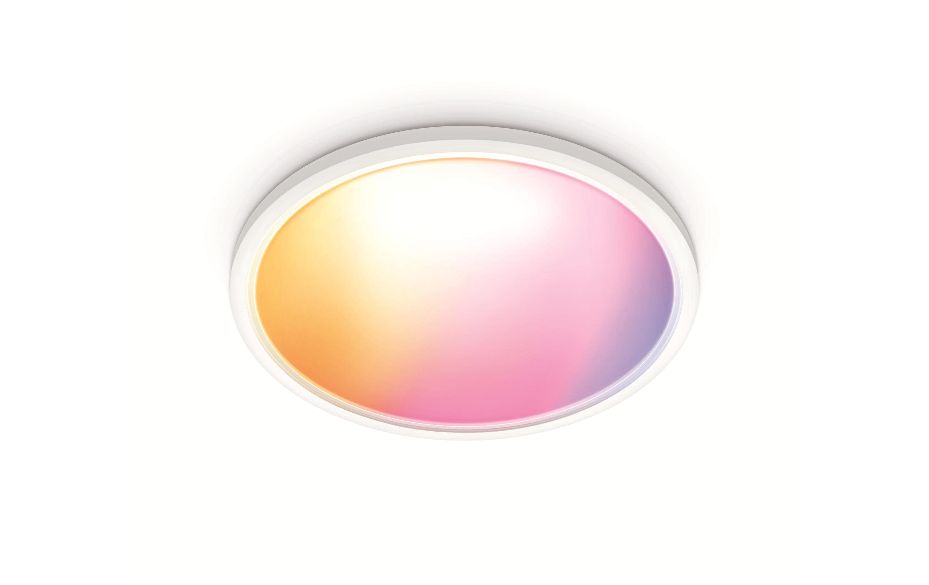 SuperSlim Tunable White & Color 3800 lm Weiss<br>Smarte Deckenleuchte, verbindbar über Matter, WLAN