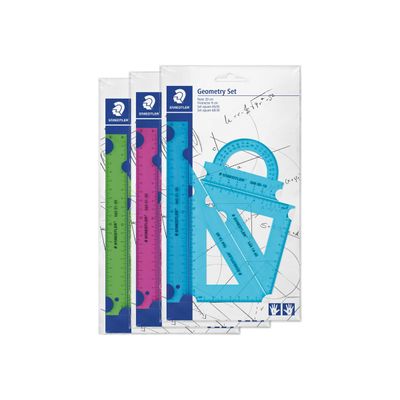 STAEDTLER Geometry - Kit de traçage - disponible dans différentes couleurs