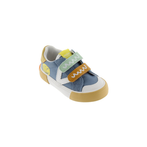 Tênis de basquete Victoria Tribu Print com fechamento duplo em velcro.